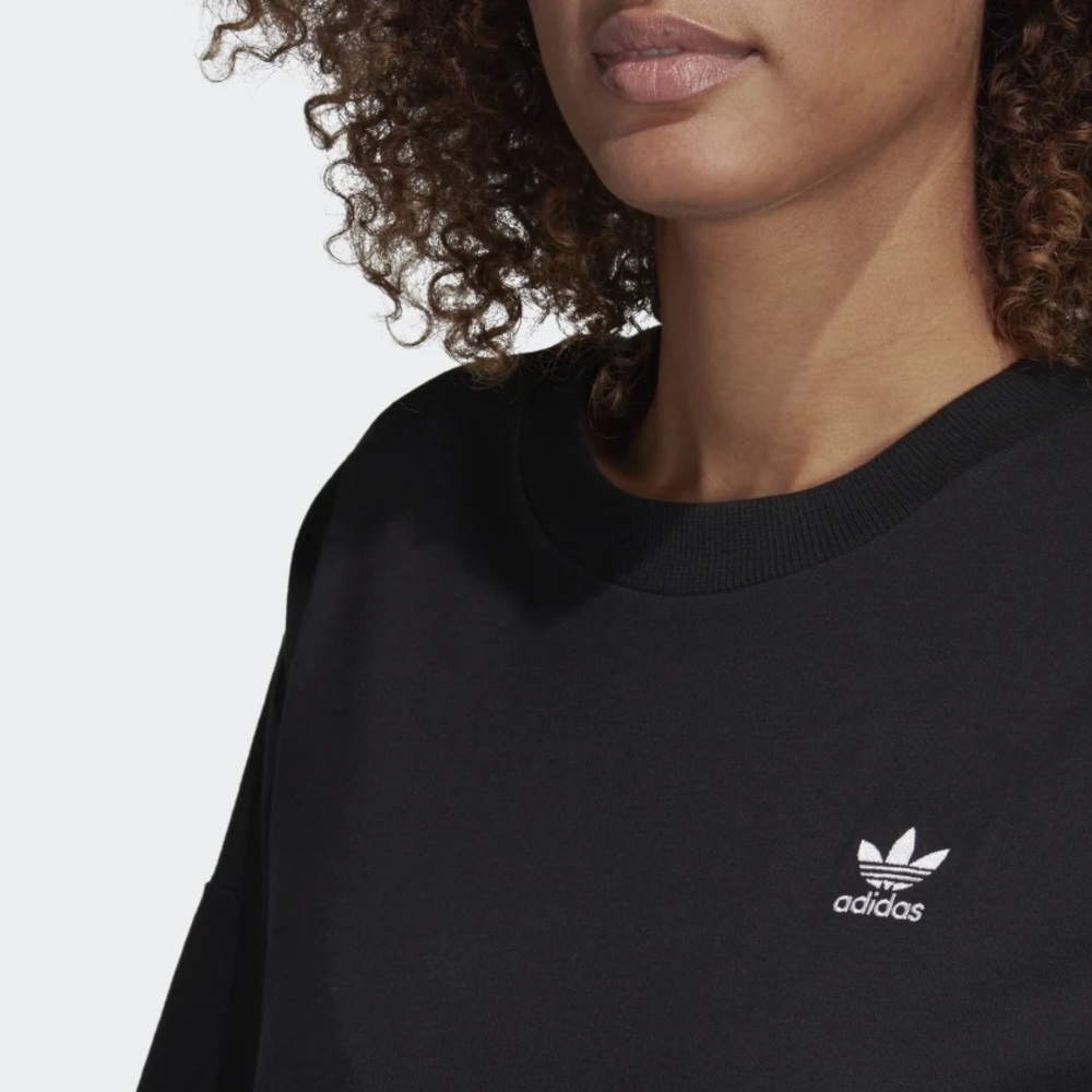 NWT Adidas Trefoil Oversized T-Shirt Dress DV2607 - Picture 8 of 14